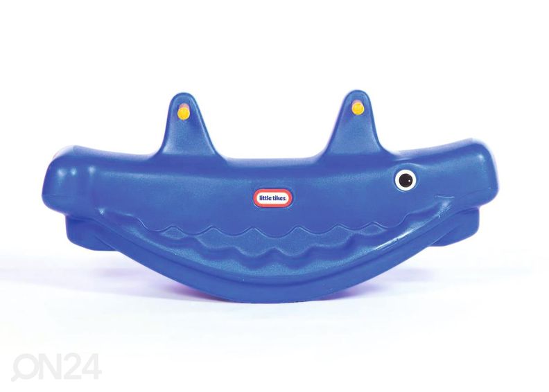 Keinuhevonen kahdelle, sininen kuvasuurennos