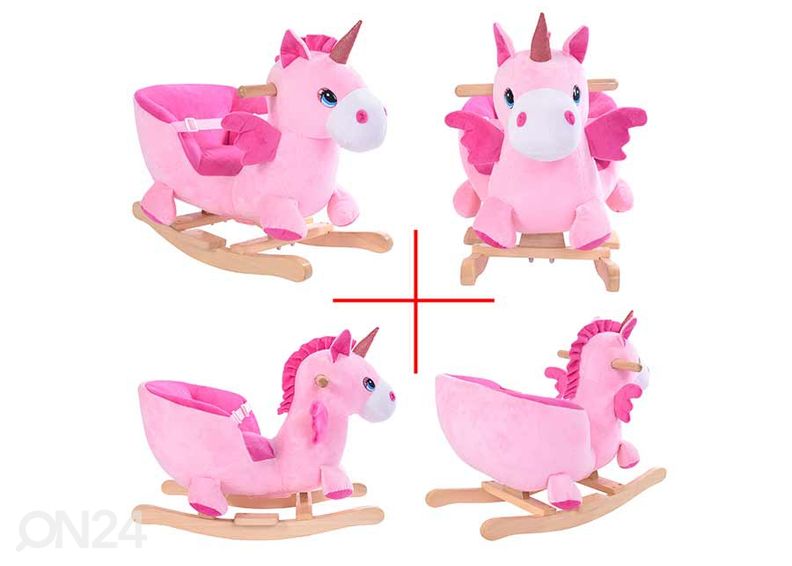 Keinuhevonen Yksisarvinen musiikilla kuvasuurennos