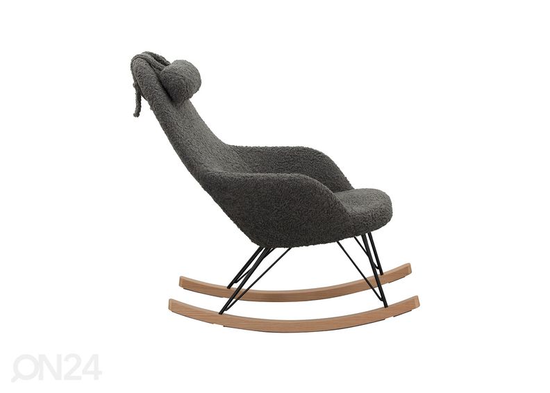 Keinutuoli, harmaa kuvasuurennos