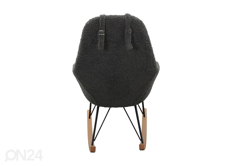 Keinutuoli, harmaa kuvasuurennos