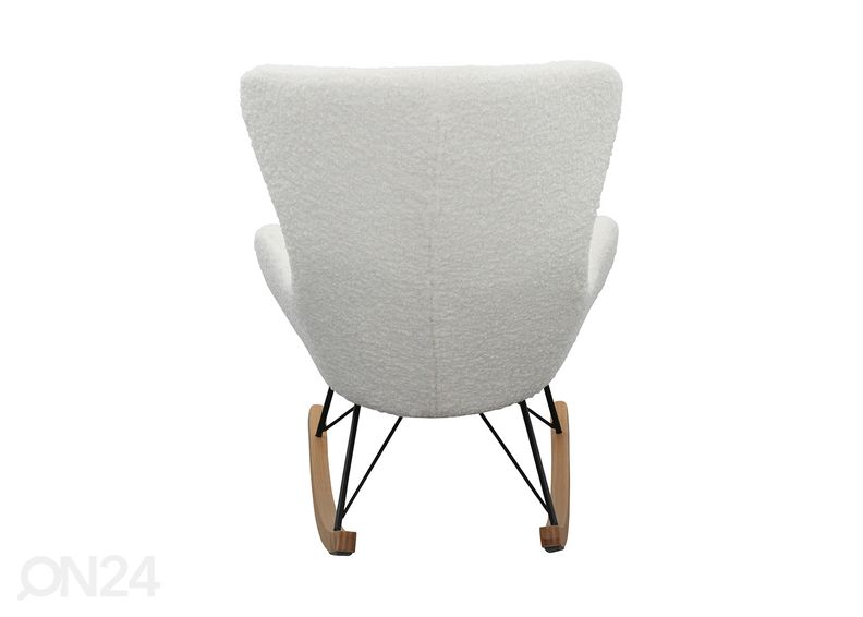 Keinutuoli, valkoinen kuvasuurennos