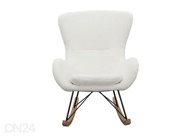 Keinutuoli, valkoinen kuvasuurennos