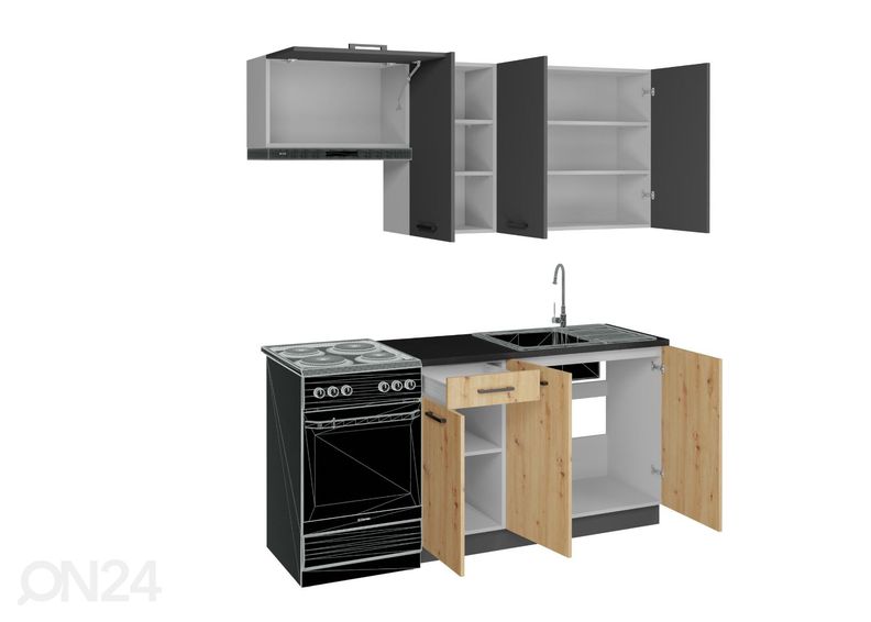 Keittiökalusteet 180 cm kuvasuurennos