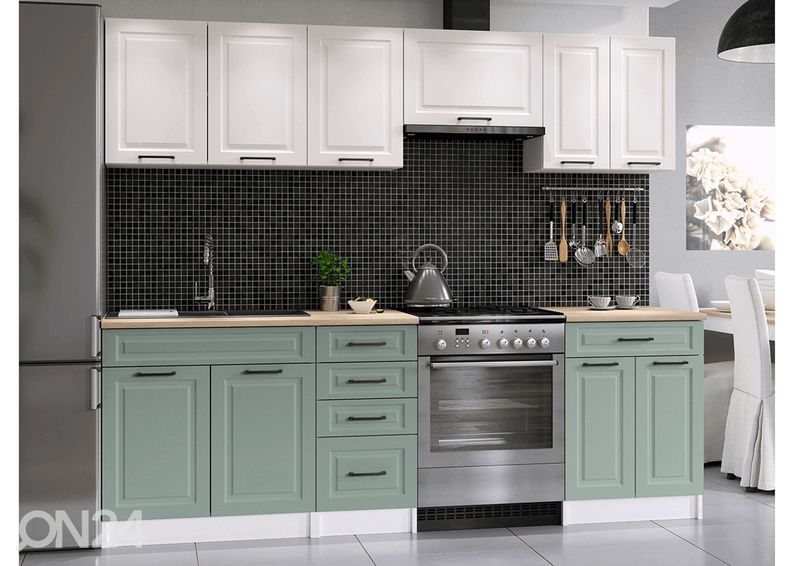 Keittiökalusteet 240 cm kuvasuurennos