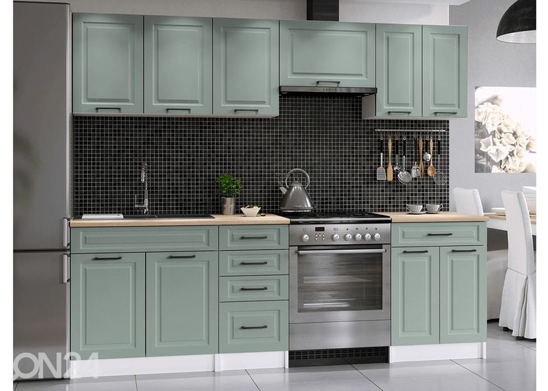 Keittiökalusteet 240 cm kuvasuurennos