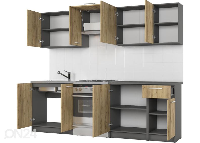 Keittiökalusteet Daria 240 cm kuvasuurennos