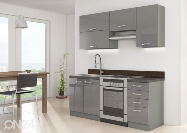 Keittiökalusteet Karmen 180 cm + työtaso kuvasuurennos