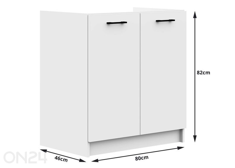 Keittiökalusteet Visby 270/300 cm kuvasuurennos