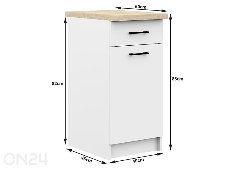 Keittiökalusteet Visby 270/300 cm kuvasuurennos