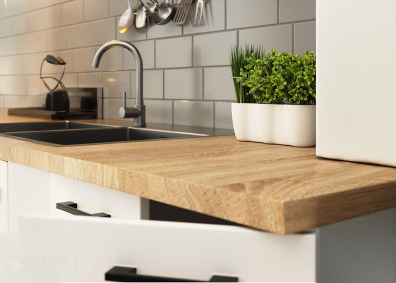 Keittiökalusteet Visby 270/300 cm kuvasuurennos