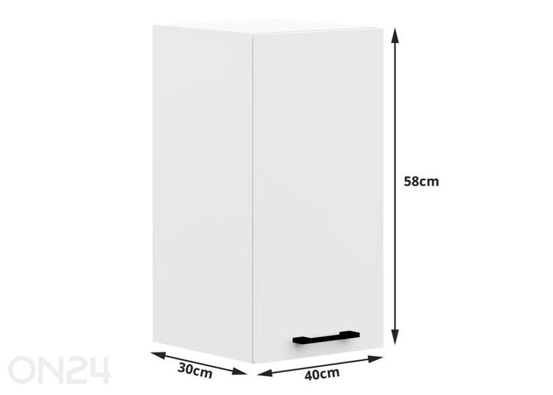 Keittiökalusteet Visby 270/300 cm kuvasuurennos