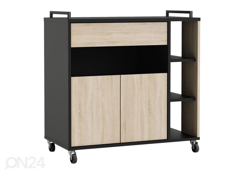 Keittiön kaappi pyörillä Indus kuvasuurennos