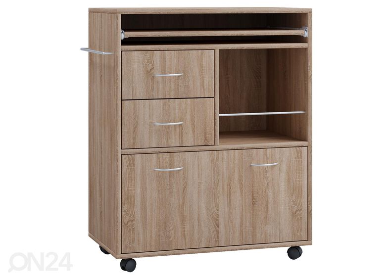 Keittiön kaappi pyörillä Kicha kuvasuurennos