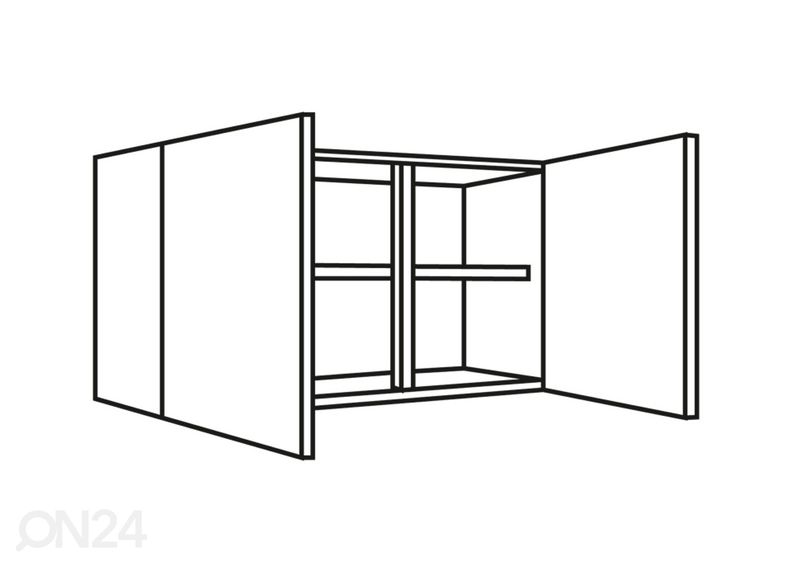 Keittiön yläkaappi Oslo 100 cm kuvasuurennos