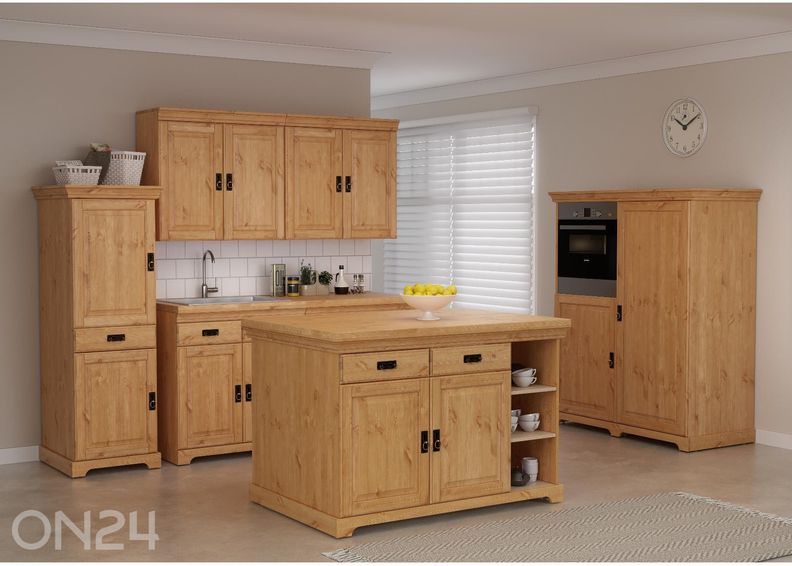 Keittiön yläkaappi Ruegen kuvasuurennos