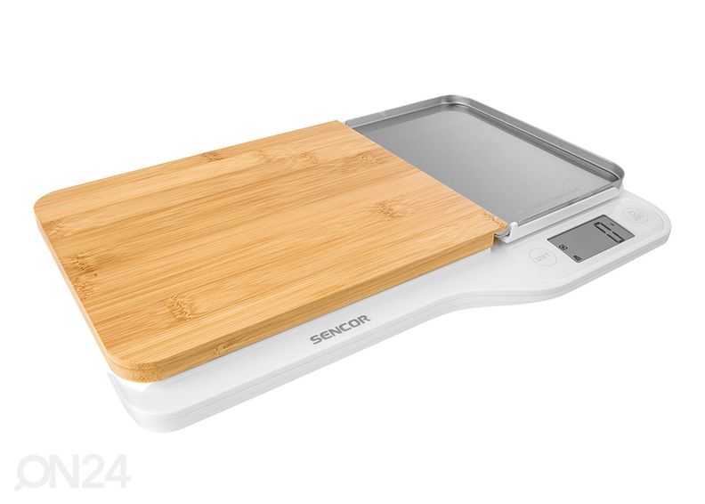 Keittiövaaka leikkuulaudalla Sencor SKS6501WH kuvasuurennos
