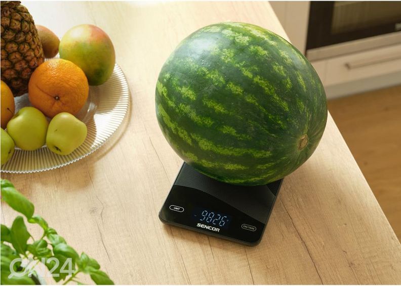Keittiövaaka Sencor SKS7700BK kuvasuurennos