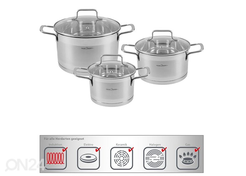 Keittoastiat Proficook kuvasuurennos