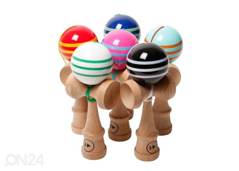 Kendama Play Pro II Red Dragon 18,5 cm kuvasuurennos
