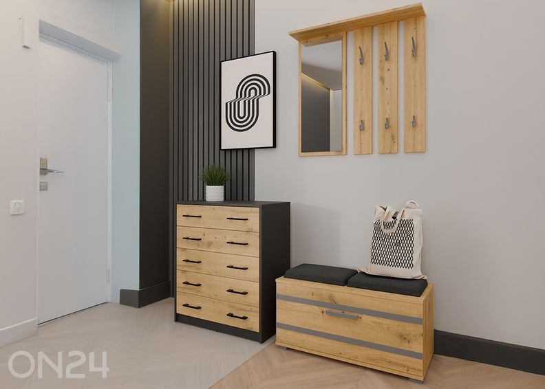 Kenkäkaappi Alex kuvasuurennos