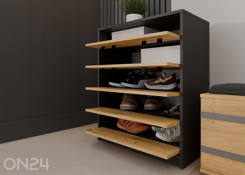 Kenkäkaappi Alex kuvasuurennos