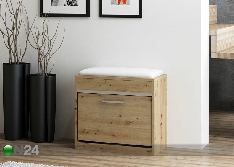 Kenkäkaappi / penkki kuvasuurennos