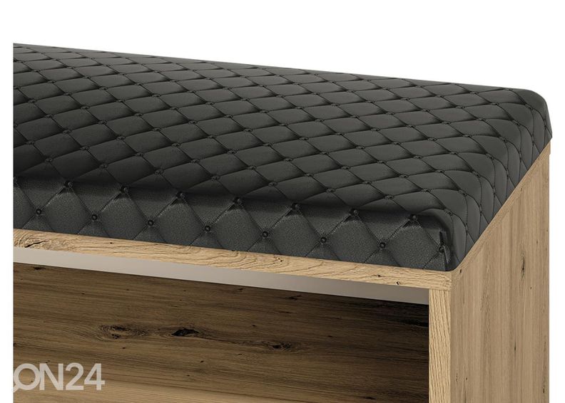 Kenkäkaappi / säilytyspenkki Porto 105 cm kuvasuurennos