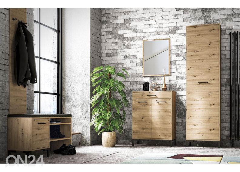 Kenkäkaappi / säilytyspenkki Porto 105 cm kuvasuurennos