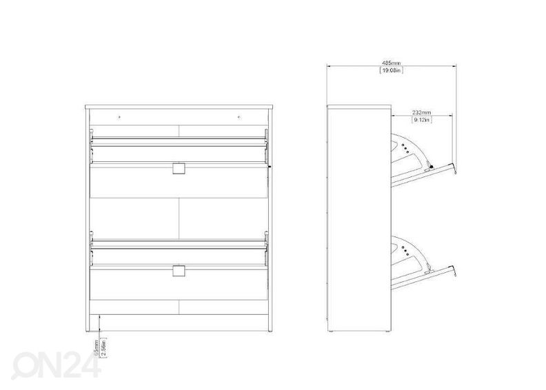 Kenkäkaappi Shoes 70,3 cm kuvasuurennos