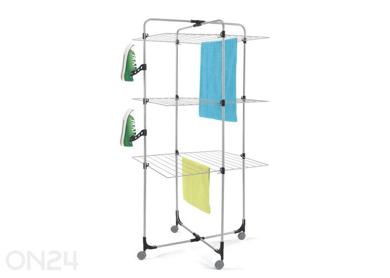 Kenkäpidike pyykkitelineeseen 2 kpl 13x13x2 cm kuvasuurennos