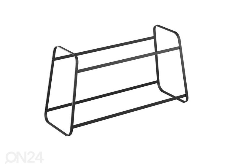 Kenkäteline Derby 2, 52x18x27cm, musta kuvasuurennos