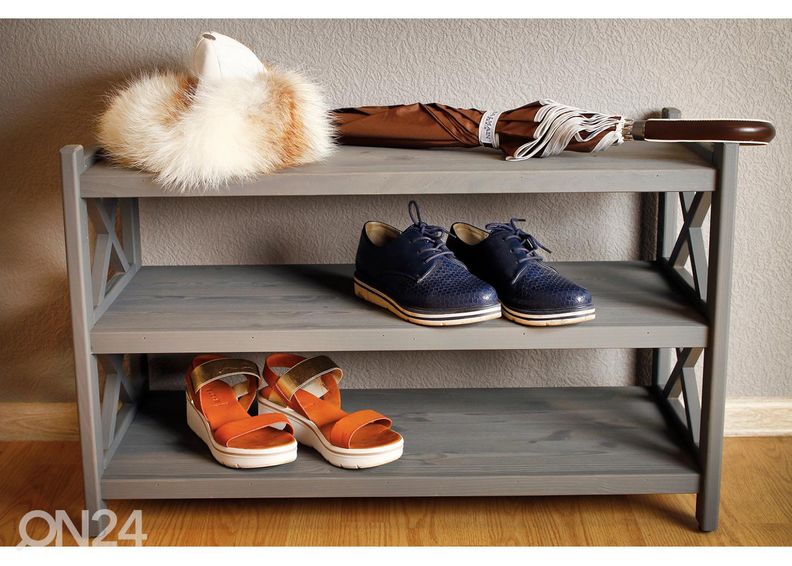 Kenkäteline Felix 2, grafiitti kuvasuurennos