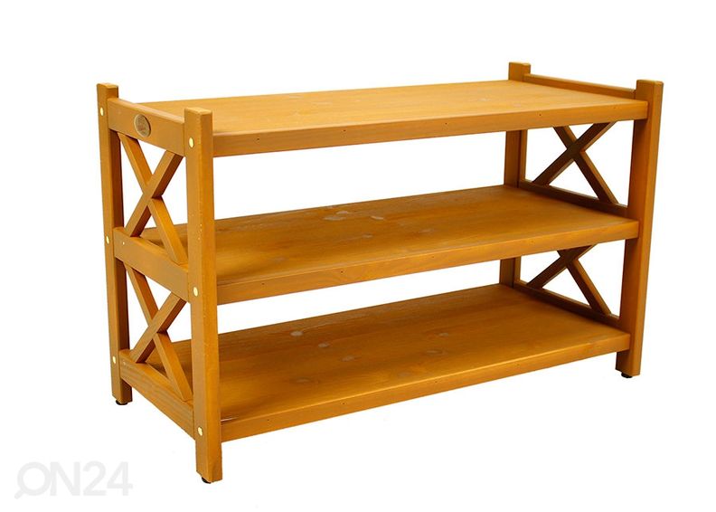 Kenkäteline Felix 2, ruskea kuvasuurennos