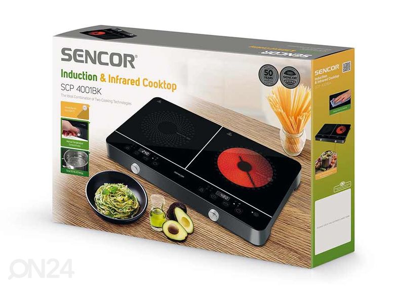 Keraaminen/ induktio pöytäliesi Sencor kuvasuurennos