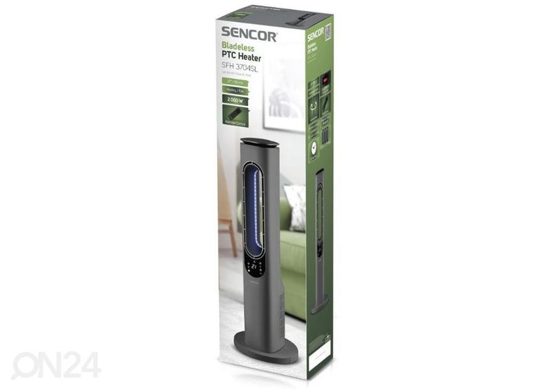 Keraaminen lämmitin ilman juoksupyörää Sencor SFH3704SL kuvasuurennos