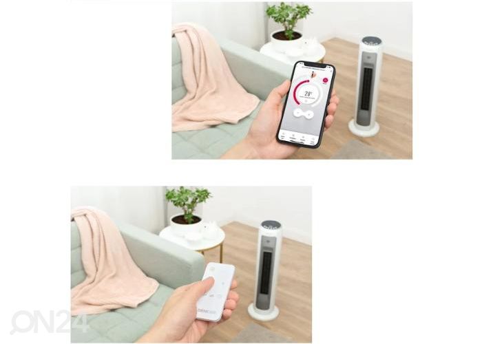 Keraaminen lämmitin WiFi Sencor SFH 8994WH, valkoinen kuvasuurennos