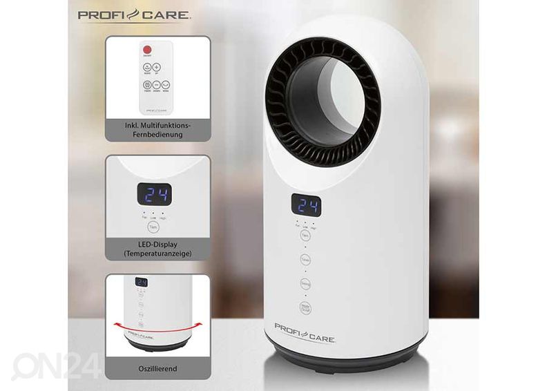 Keraaminen lämpöpuhallin ProfiCare PCHL3086 kuvasuurennos