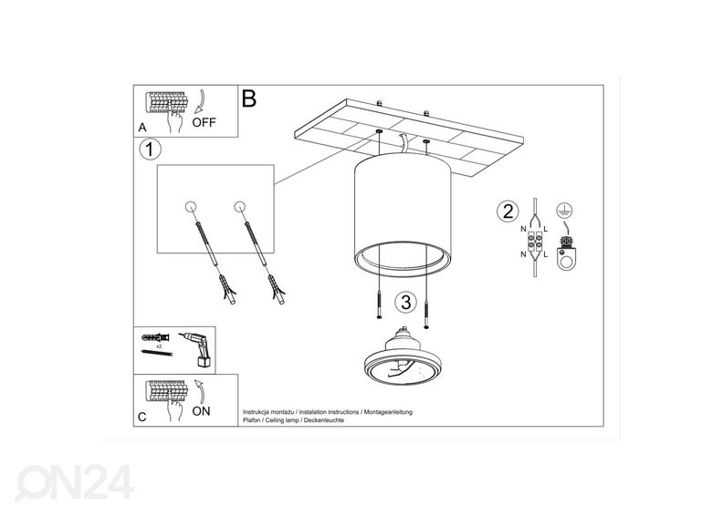 Keraaminen seinävalaisin Kalu kuvasuurennos