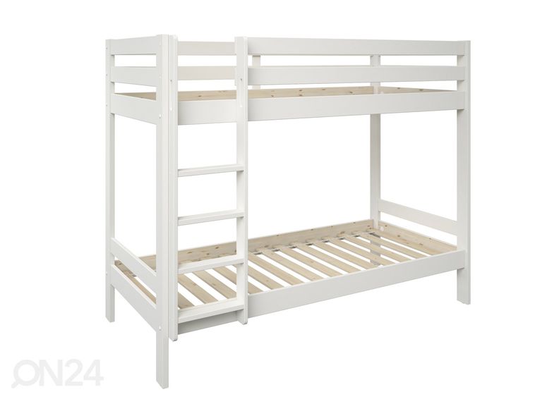 Kerrossänky 90x200 cm, valkoinen kuvasuurennos