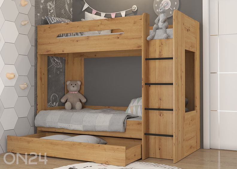 Kerrossänky Blanc 80x200 cm kuvasuurennos