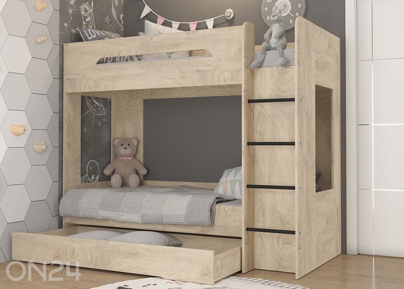 Kerrossänky Blanc 80x200 cm kuvasuurennos