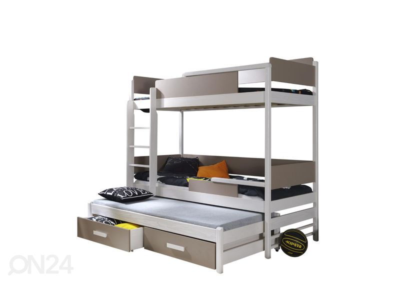 Kerrossänky kolmelle 80x180 cm kuvasuurennos