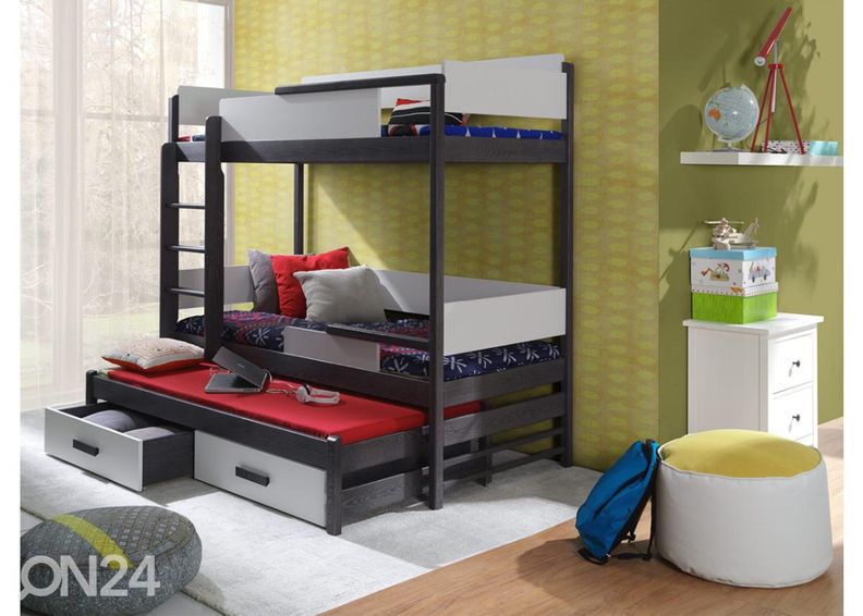 Kerrossänky kolmelle 80x180 cm kuvasuurennos