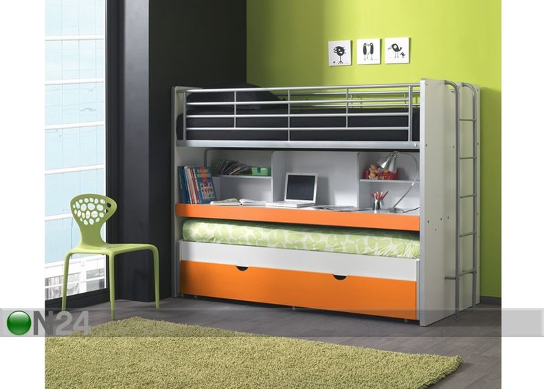 Kerrossänky kolmelle Bonny 90x200 cm kuvasuurennos