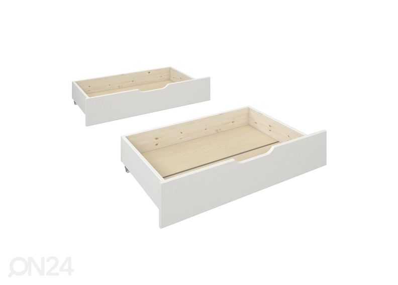 Kerrossänky Robin 90/120x200 cm vuodevaatelaatikoilla kuvasuurennos