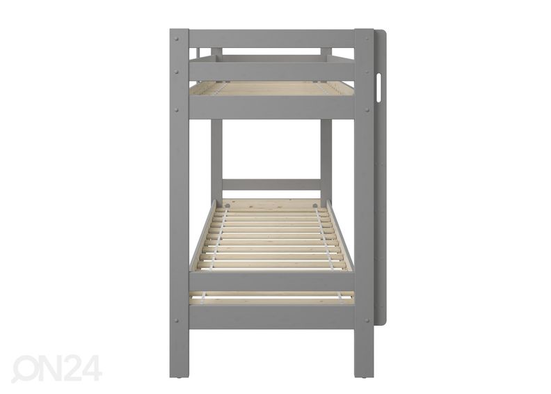 Kerrossänky Robin 90x200 cm, harmaa kuvasuurennos