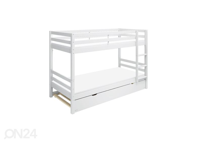 Kerrossänky vierasvuoteella THUKA Actim, valkoinen kuvasuurennos