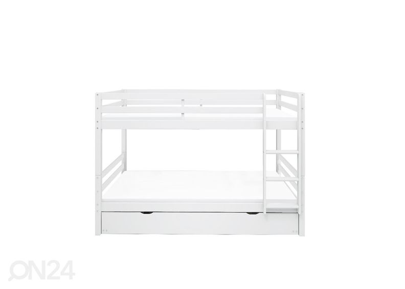 Kerrossänky vierasvuoteella THUKA Actim, valkoinen kuvasuurennos