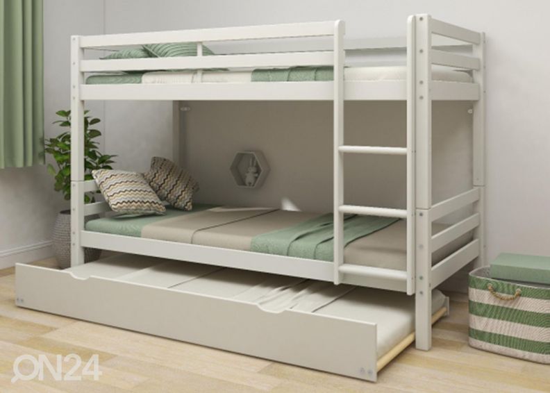 Kerrossänky vierasvuoteella THUKA Actim, valkoinen kuvasuurennos