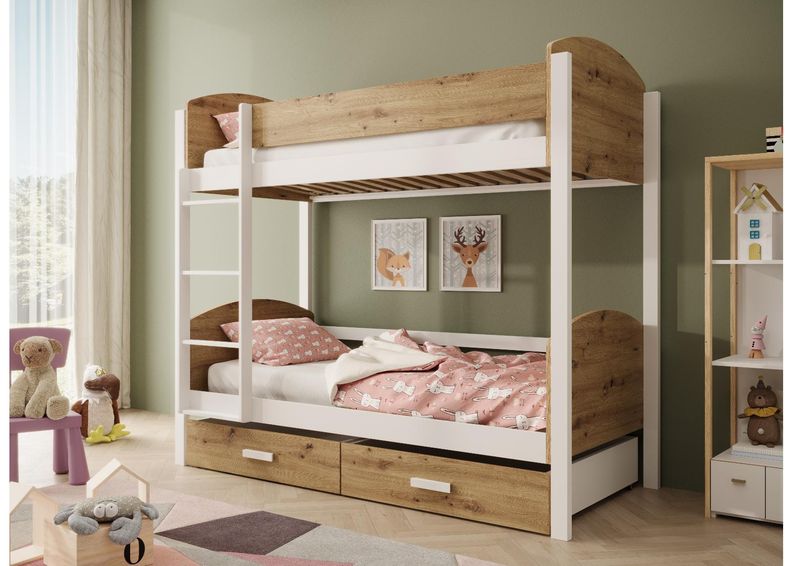 Kerrossänkysetti Jori patjoilla 80x180 cm kuvasuurennos